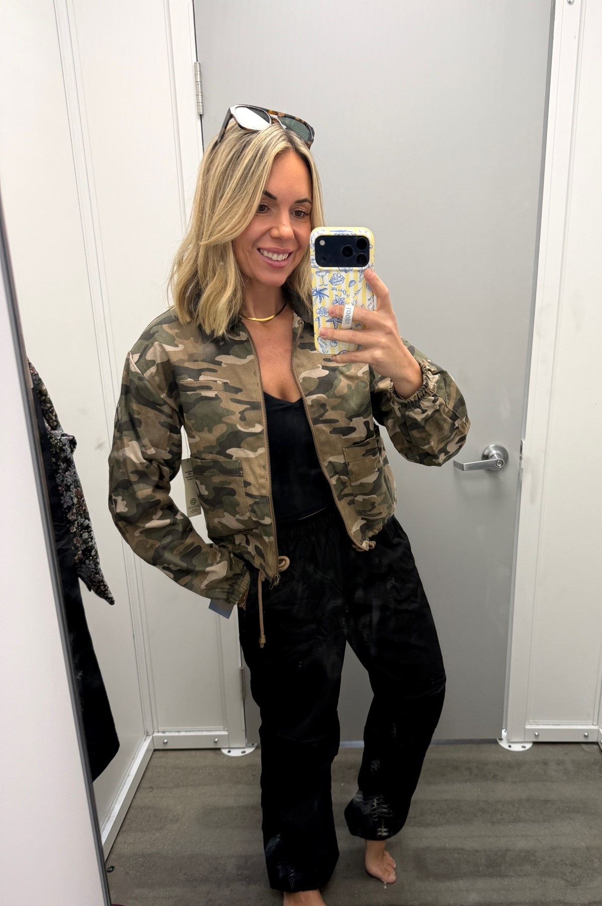 Only $20! Don’t mind the disgusting mirror 🤣💀 This jacket was so cute and I actually preferred to size down to XS in it. You can cinch the waist too.

#LTKmomlife #LTKTall