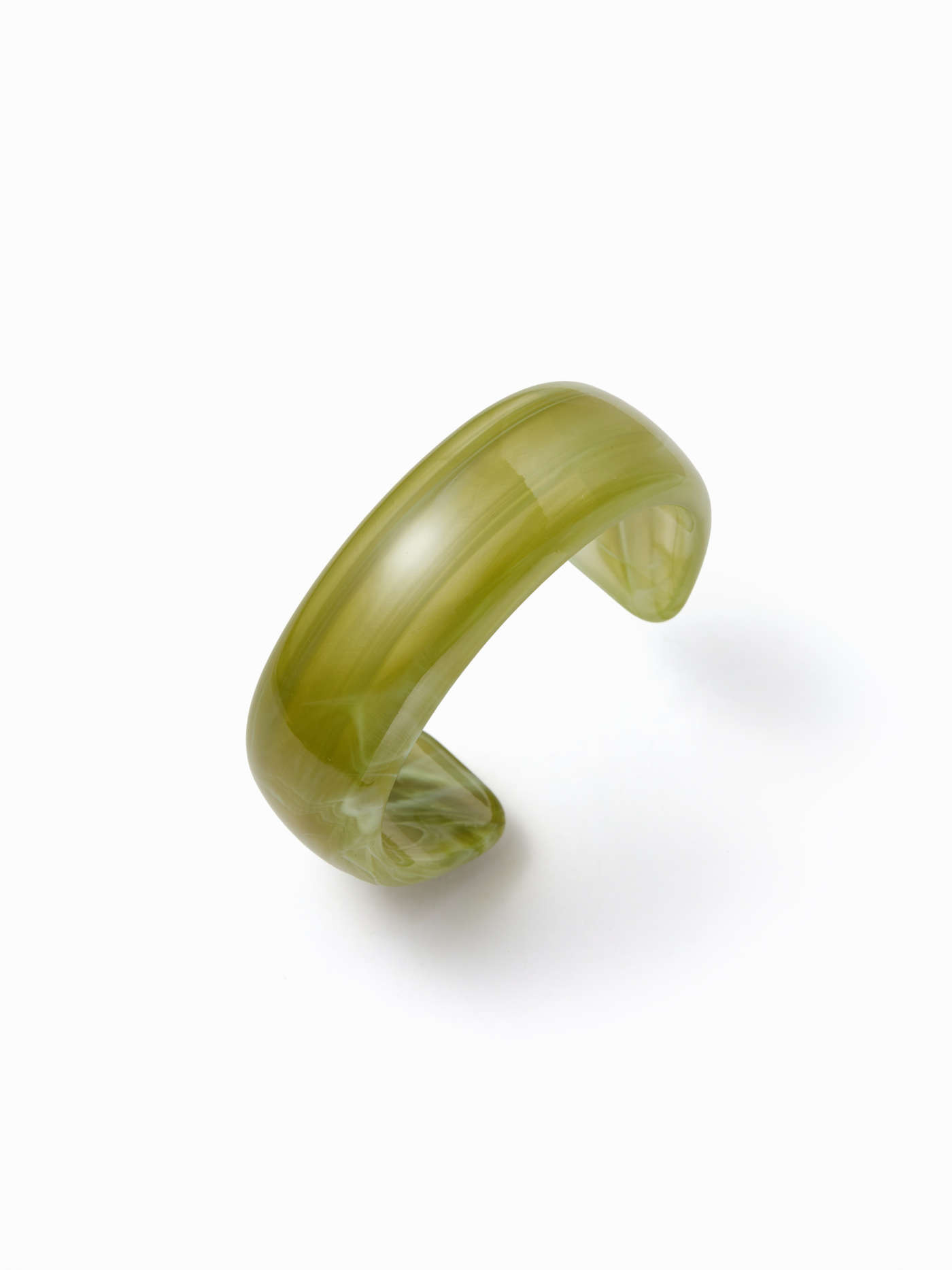 TEXTURED OPEN BANGLE BRACELET | Cider