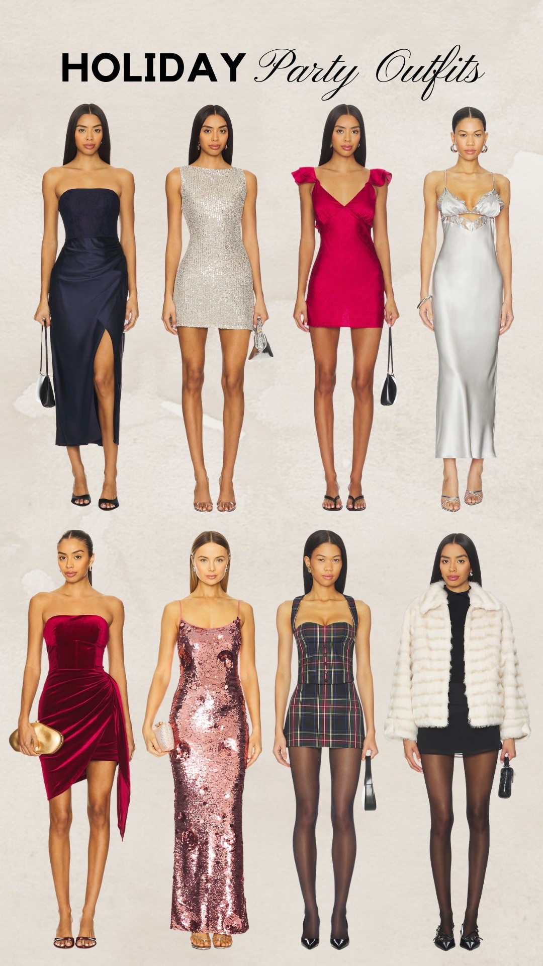 Holiday Party Dresses // Holiday Outfits // Christmas Dresses // Revolve Fashion

#LTKSeasonal #LTKHoliday #LTKootd