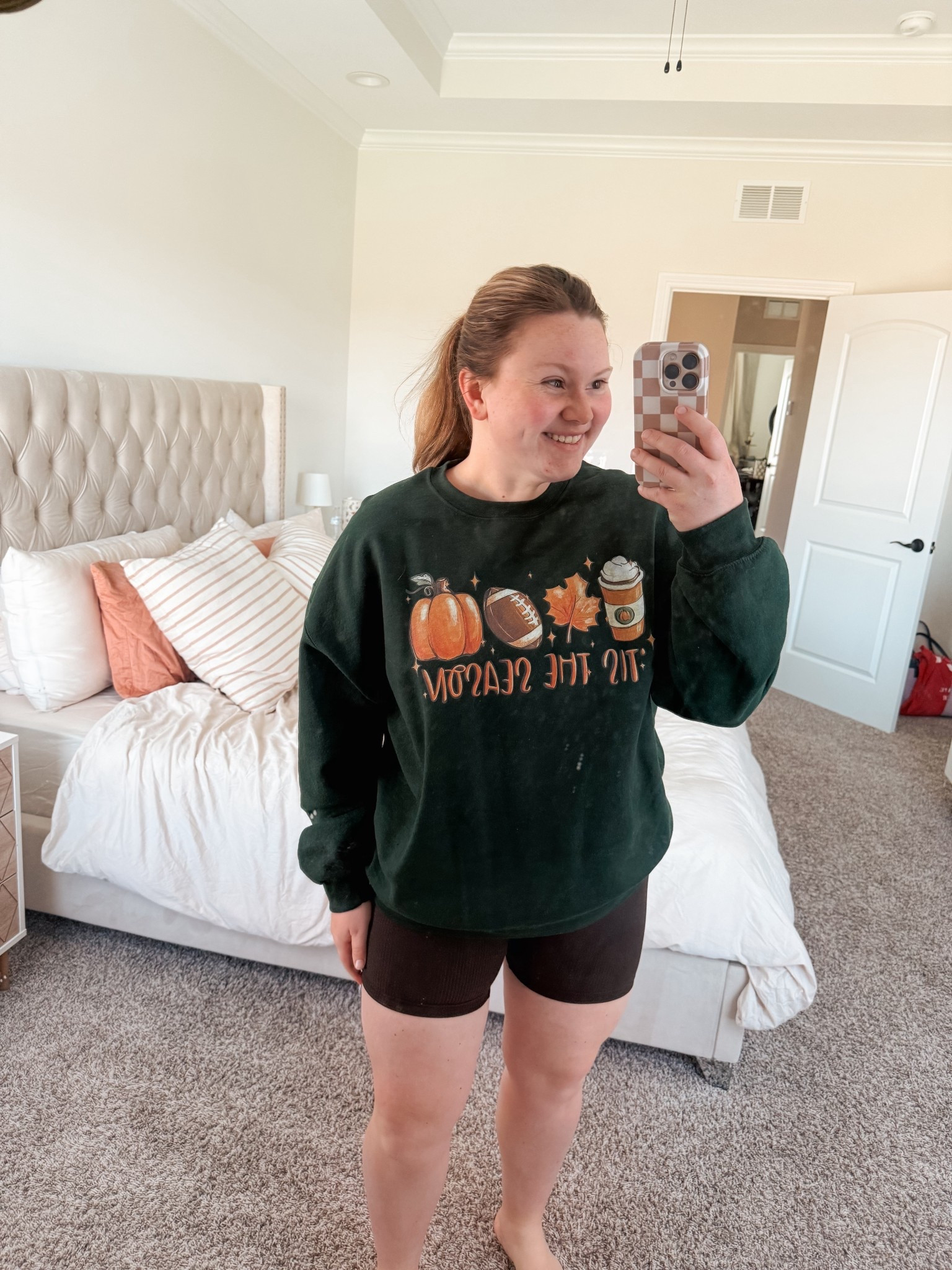 Tis the season for fall and football tee 

#LTKSeasonal #LTKMidsize #LTKStyleTip