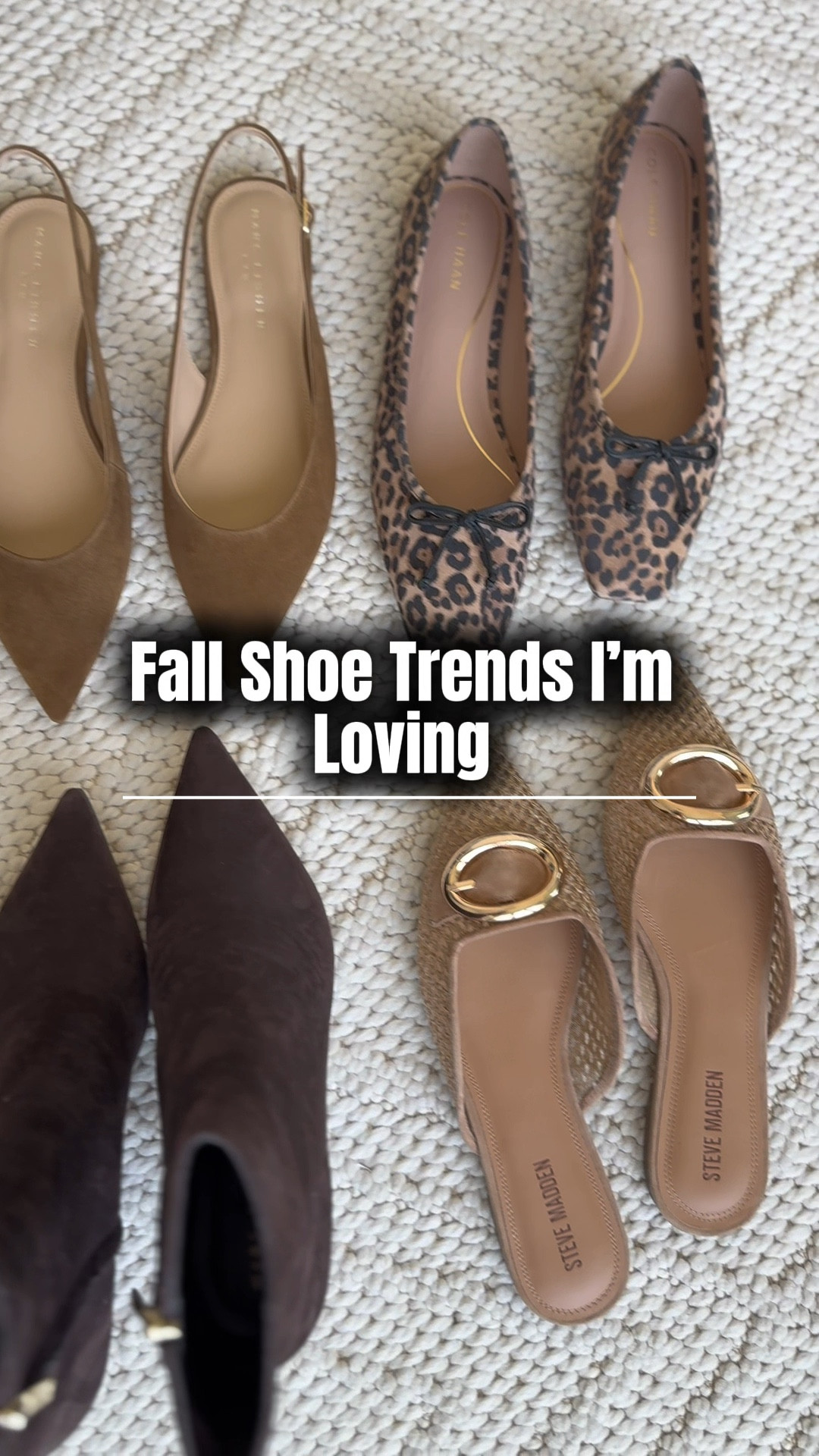 Fall shoe trends I’m loving that are also wearable: chocolate brown, Rich, suede, classic leopard flats, elegant slingbacks👍🏻
I bought all these in the Nordstrom anniversary sale, which is an amazing time to stock up on fall shoes on sale. All of these are currently fully in stock and fit shoe size.



#LTKOver40 #LTKShoeCrush #LTKSaleAlert