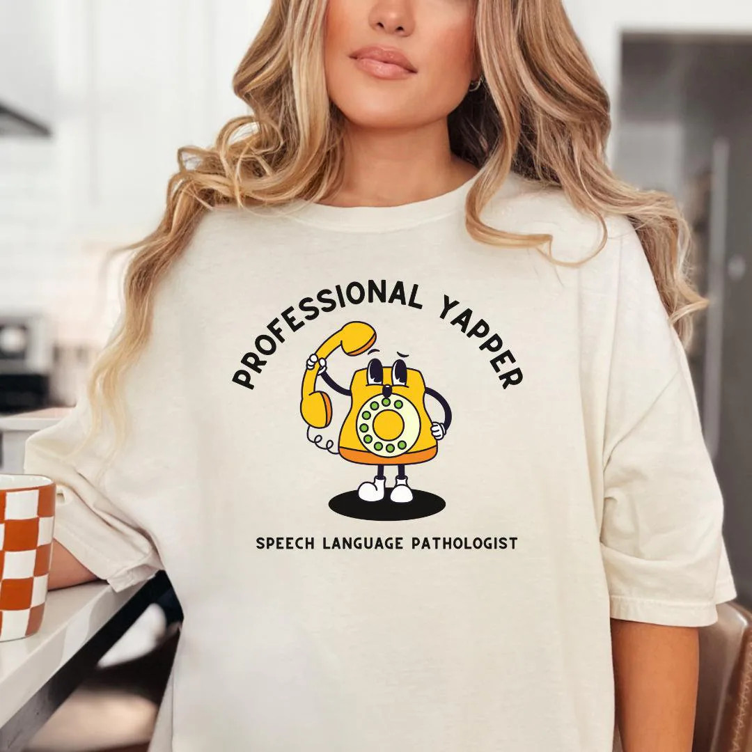 Speech Therapy Shirt Comfort Colors Speech Therapist Tshirt Aesthetic Speech Language Pathologist... | Etsy (US)