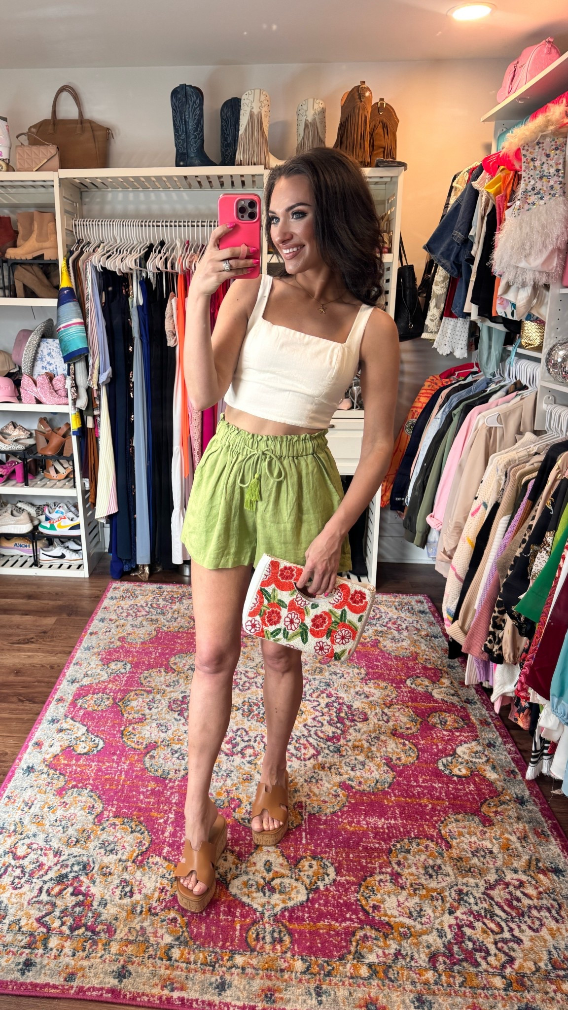 I love pieces that you can mix into different outfits, and you easily can with each of these! My shorts and top are a super comfy linen material and both come in other colors. My bag sold out in this size but rounded up the exact in a larger size! 



#LTKTravel #LTKSeasonal #LTKootd