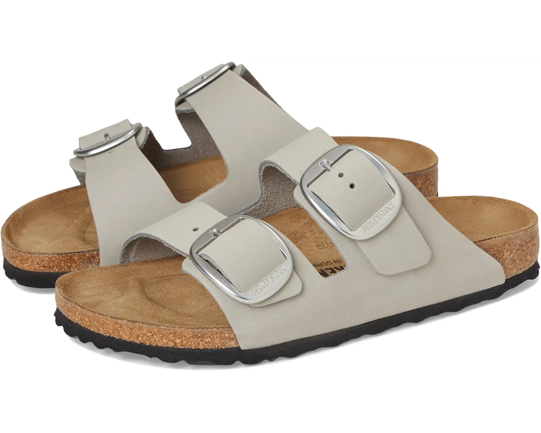 Women's Birkenstock Arizona Big Buckle - Nubuck Leather | Zappos.com