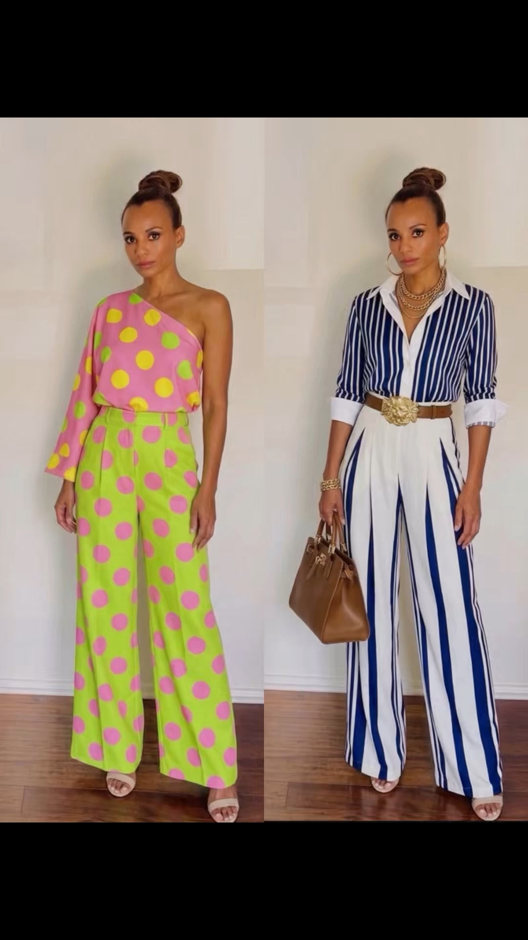 Two looks, same energy 🔥
From bold & playful to chic & polished — these wide-leg sets instantly elevate your whole vibe ✨

Perfect for brunch, vacation, or when you want to stand out without trying too hard 💁‍♀️ Which one are you picking? 👀

#LTKStyle #LTKFinds #LTKFashion #LTKOver40 #SpringStyle #WideLegPants #StatementOutfits #ChicStyle #EffortlessStyle #FashionOver40 #OutfitInspo #VacationStyle #BoldStyle #NeutralStyle #liketkit

#LTKMothersDay #LTKootd