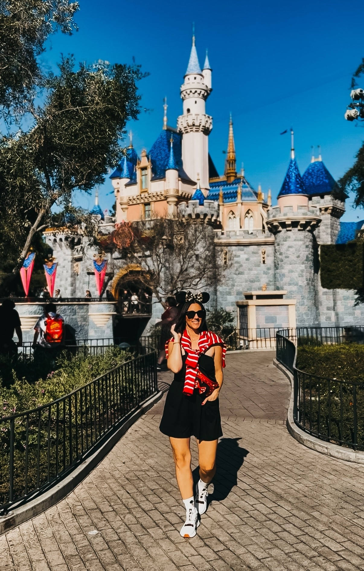 Day one at Disneyland! 🐭🖤🏰

My outfit details are linked below! 

*Strapless romper with pockets - size small 
*red and white striped cardigan - size medium

Disney outfit ideas, Disney outfit Inspo, Disneyland style

#LTKdayinmylife #LTKootd #LTKmomlife