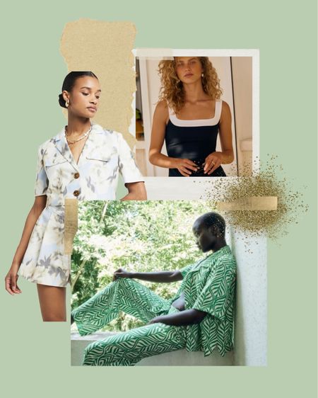 What I’m eyeing this week. Matching sets, Meredith Blake linen dresses, and green spring finds  