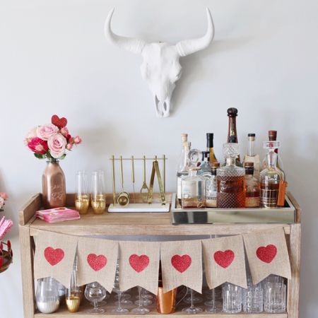 L O V E \ add a cute banner for a little Valentine’s Day home decor touch!❤️

#LTKhome #LTKunder50