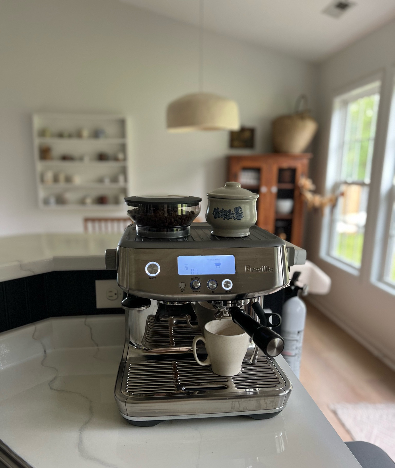 Our beloved espresso machine is on major sale right now (almost $200 off) 🤯 we’ve had it for 3 years and use it every day, sometimes multiple times a day and have never had issues. Worth every penny! 