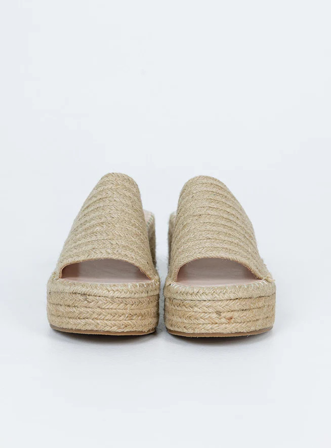 Barbados Sandals Natural | Princess Polly US