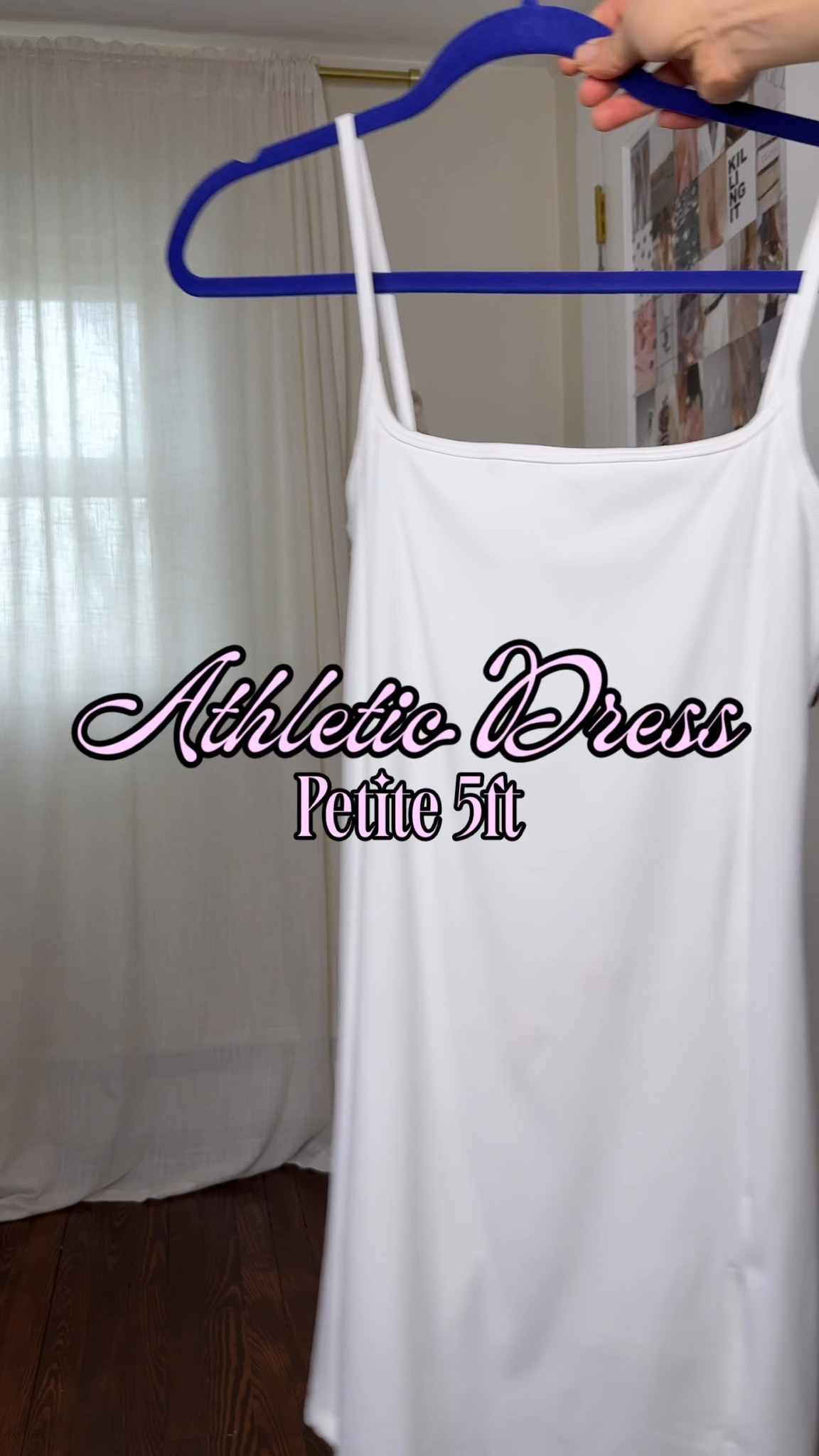 Loving athletic dresses from Amazon lately. They are perfect for hot summer days, hikes, or playing pickleball! This one has built in shorts with pockets. 

No built in bra so you might need some nippy covers! Wearing size small. 

True to size 

 #LTKSeasonal #LTKPetite #LTKTravel