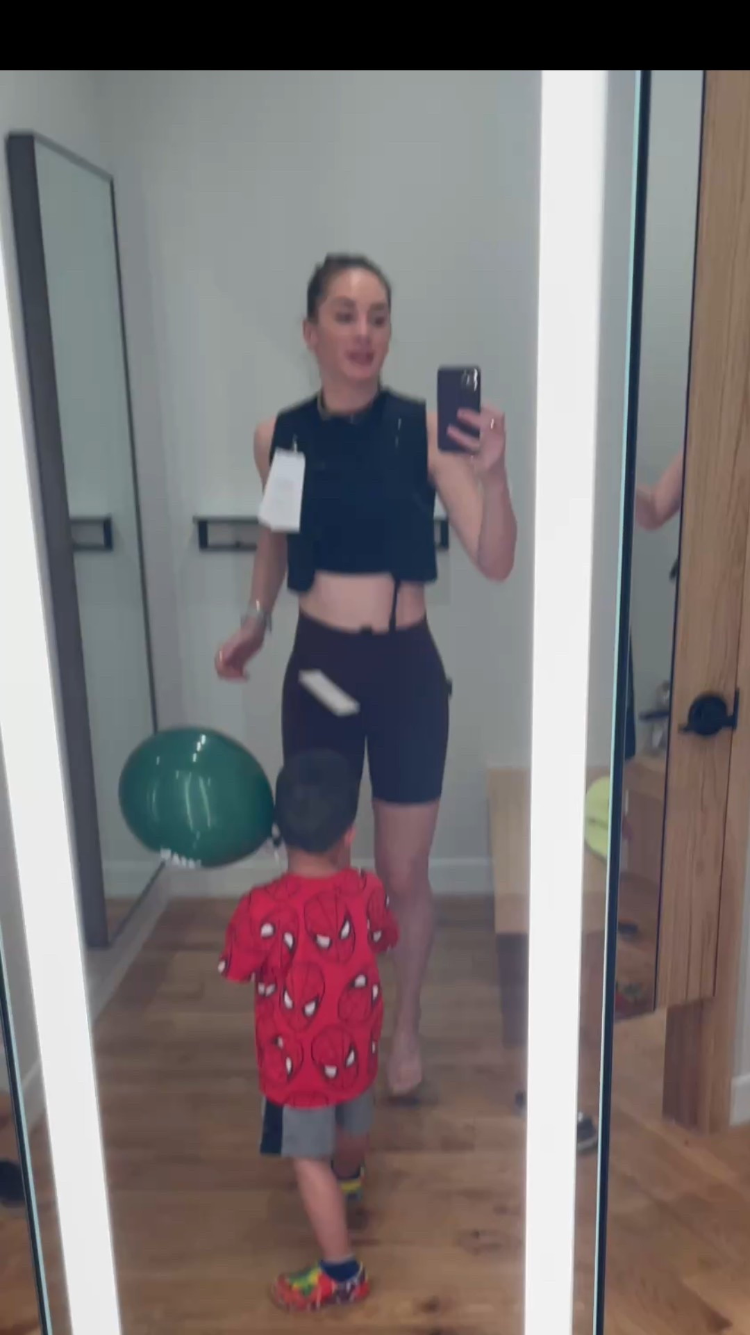 lululemon running shorts and running vest 

#LTKActive