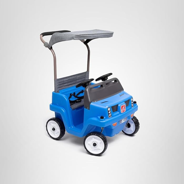 Step2 Side-by-Side Push Around SUV Kids Push Car, Blue | Amazon (US)