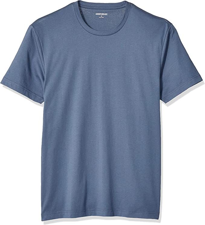 Goodthreads Men's Short-Sleeve Crewneck Cotton T-Shirt | Amazon (US)