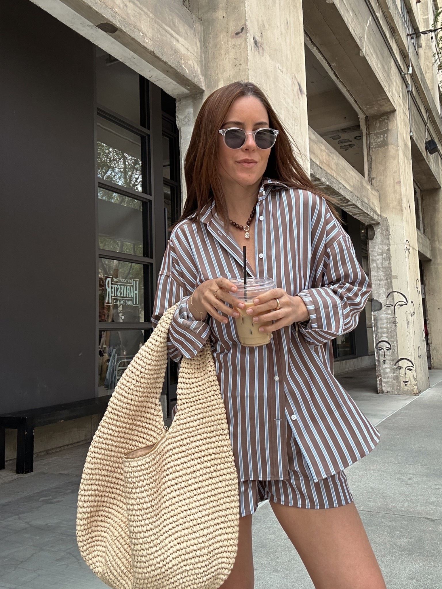 Chic comfy summer outfit 🤎

#LTKdayinmylife #LTKootd #LTKTravel