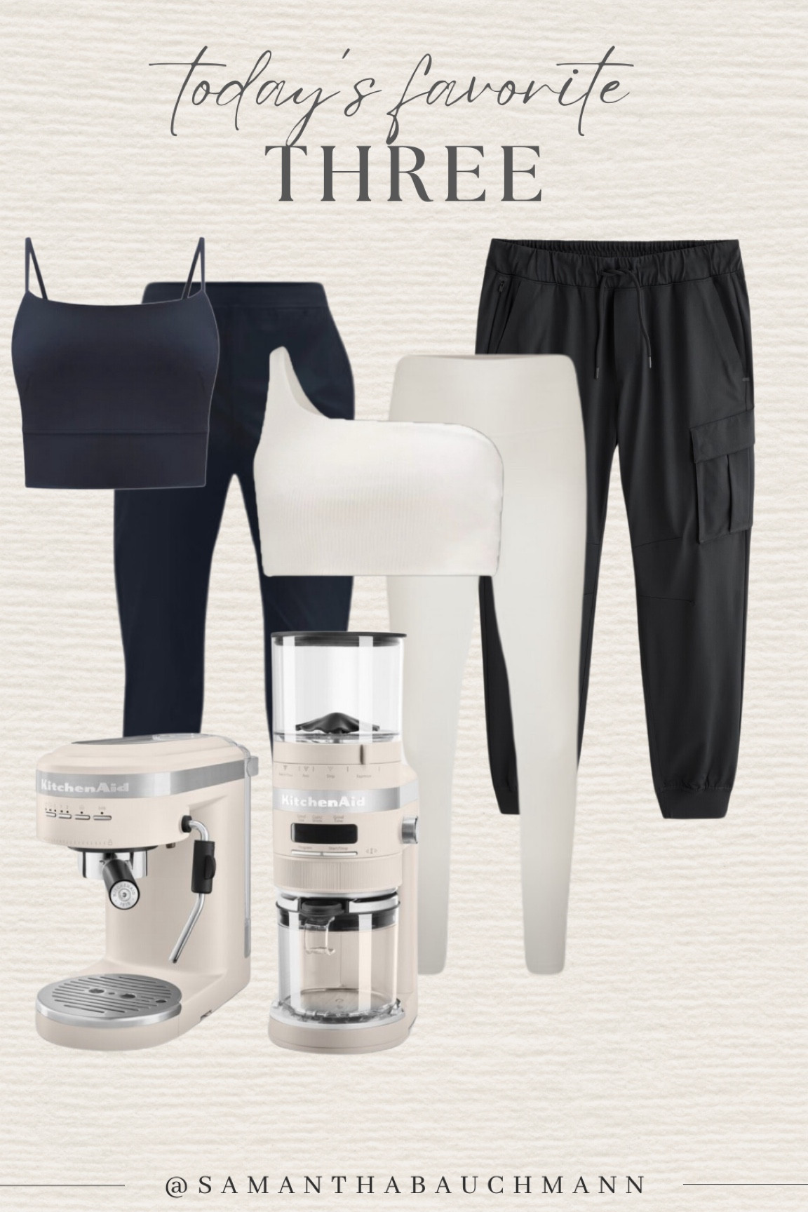 Today’s favorite three! Lululemon, Men’s Abercrombie joggers for Jake, and Kitchen Aid Espresso and grinder combo!! 

#LTKmens #LTKhome #LTKfitness