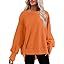 SHEWIN Sweatshirt for Women Crewneck Fall Winter Lightweight Solid Color 2023 Fashion Warm Oversi... | Amazon (US)