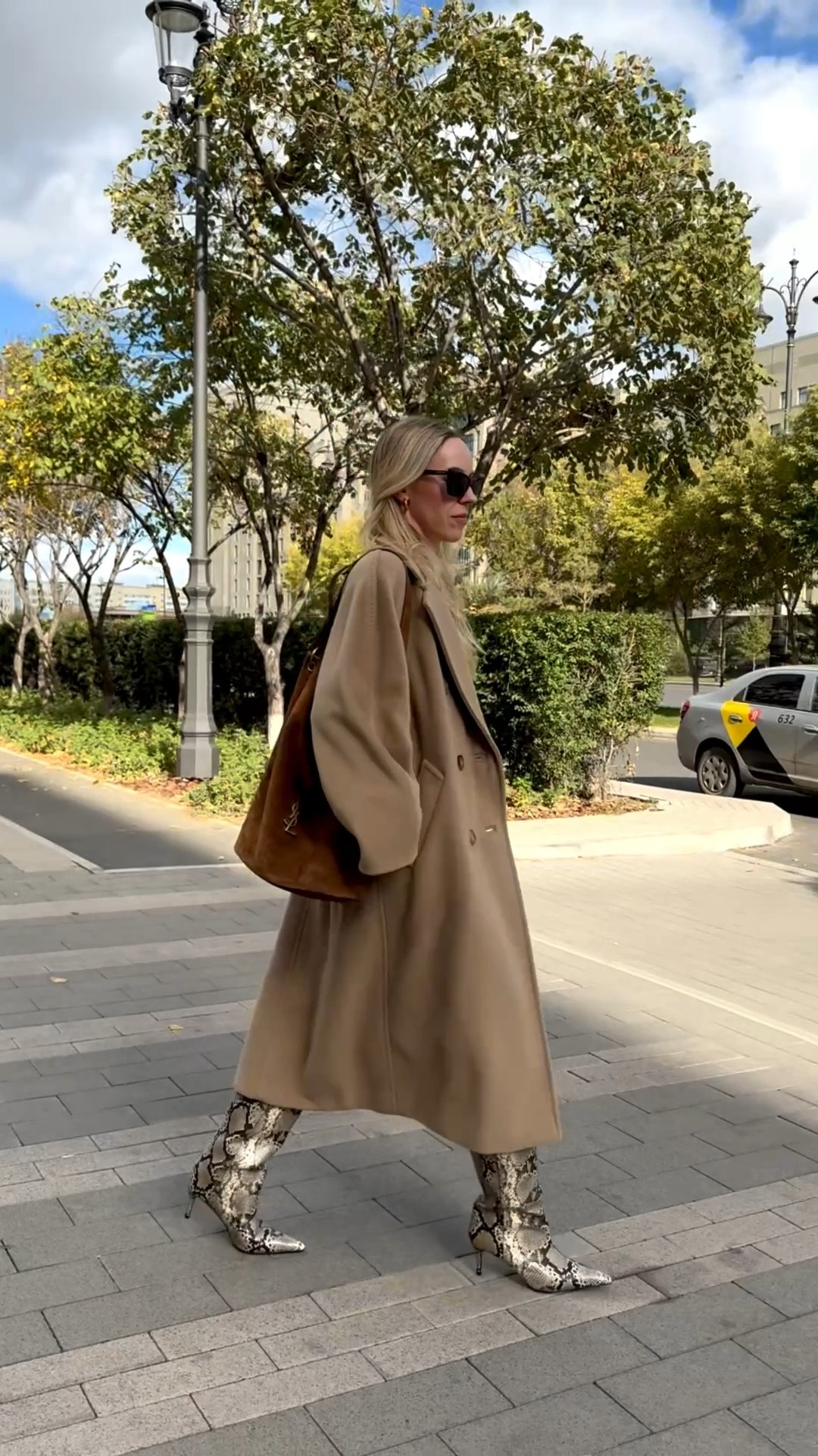 Spring outfit, camel coat, snakeskin boots, YSL suede bucket bag, minimal style

#LTKspring #LTKspringtrends #LTKSeasonal