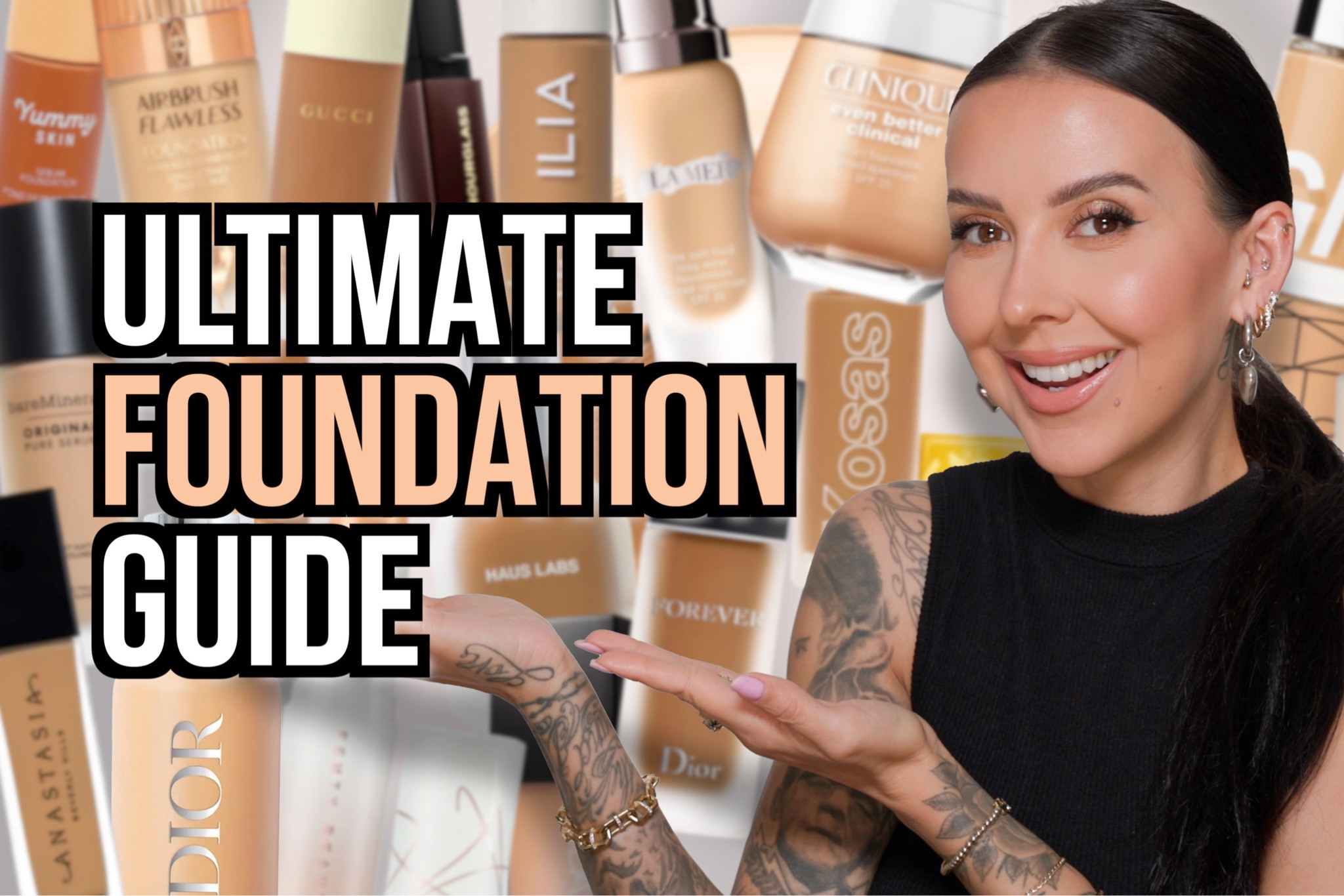Last one!!! This is 49-59 linked here! 
What a HAUL this had been! #foundations #sephorahaul #foundationhaul 

#LTKbeauty