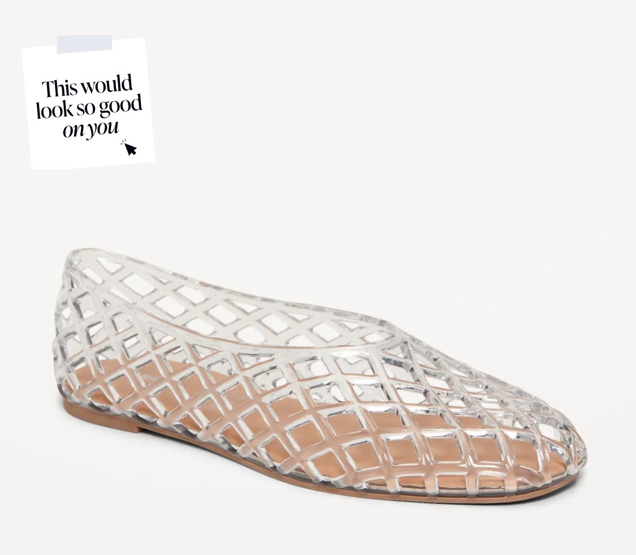 Jelly or not to jelly flats this spring and summer? That is the question  

#LTKStyleTip #LTKShoeCrush