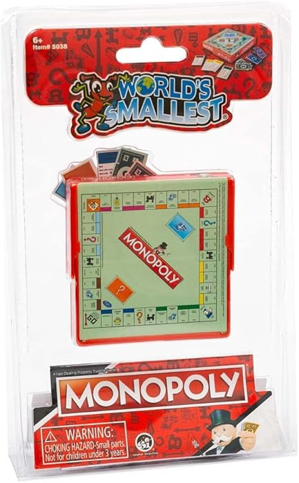 World's Smallest Monopoly, 2 Players | Amazon (US)