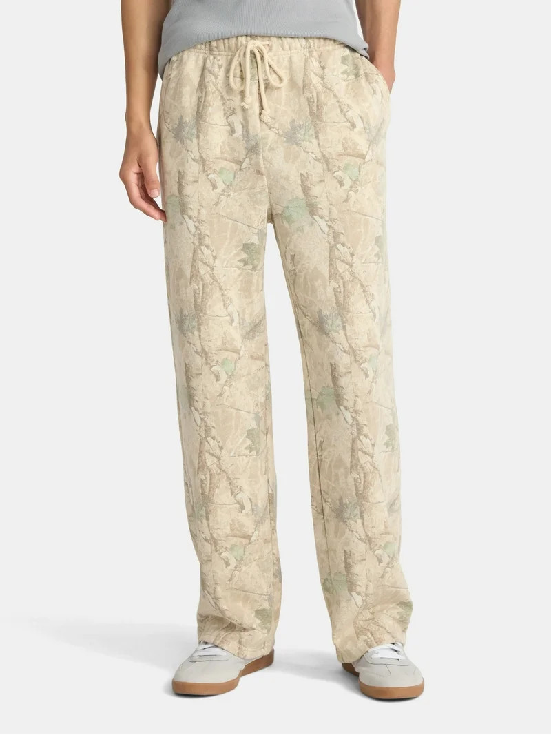 No Boundaries Vintage Inspired Straight Sweatpants, Men's & Big Men's | Walmart (US)