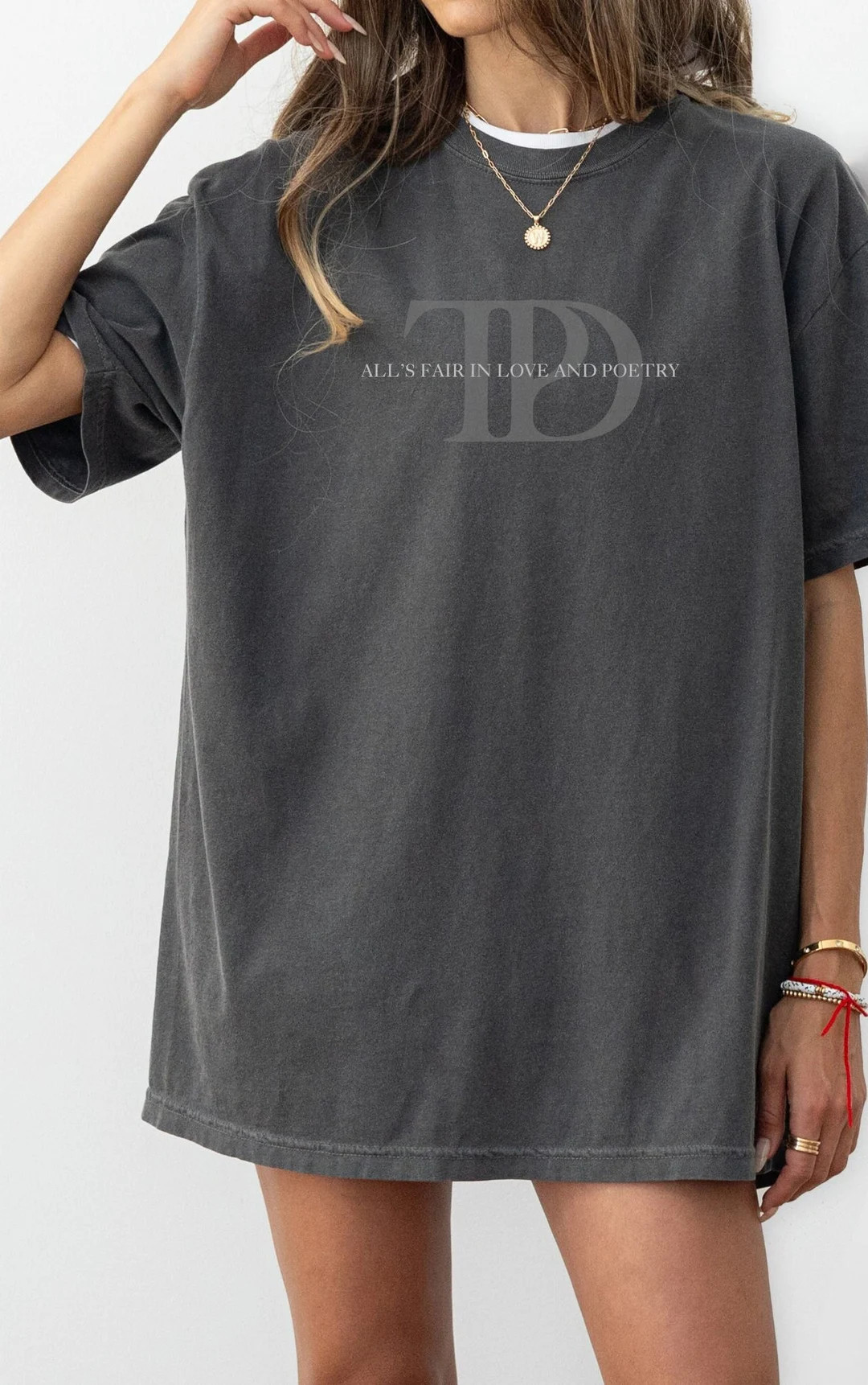 All's Fair in Love and Poetry Unisex Garment-dyed T-shirt - Etsy | Etsy (US)