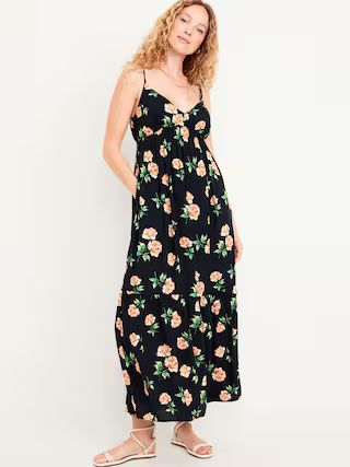 Tiered Maxi Swing Dress | Old Navy (US)