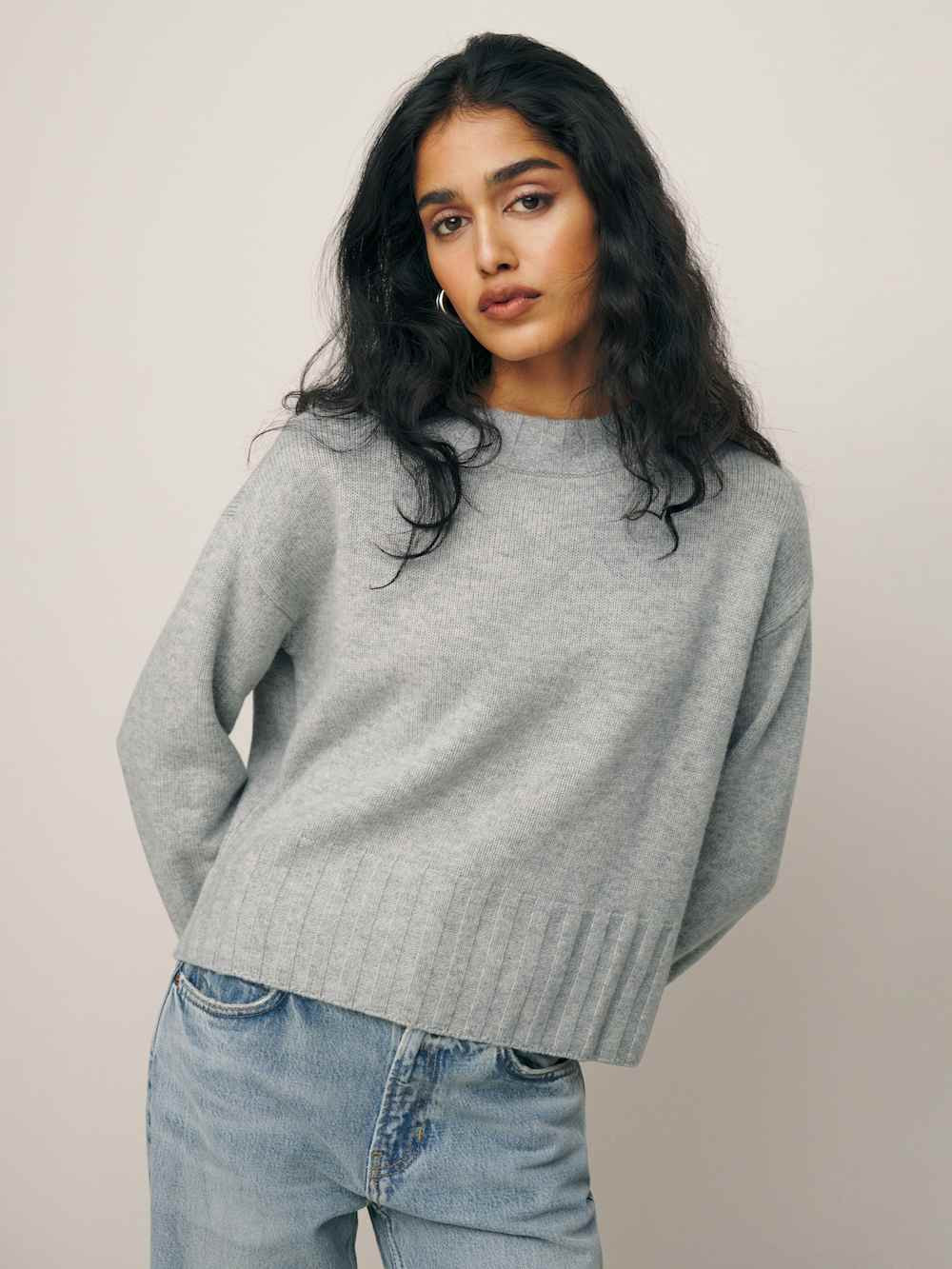 Mer Regenerative Wool Sweater | Reformation (Global)