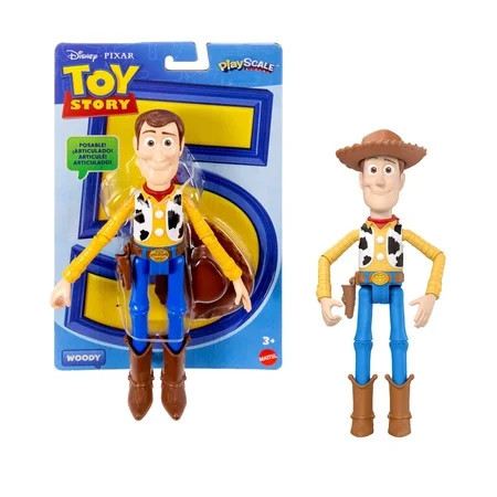Disney and Pixar Toy Story Woody Action Figure 9.2 Inch Tall Sheriff, 14 Posable Joints, Playscale | Walmart (US)