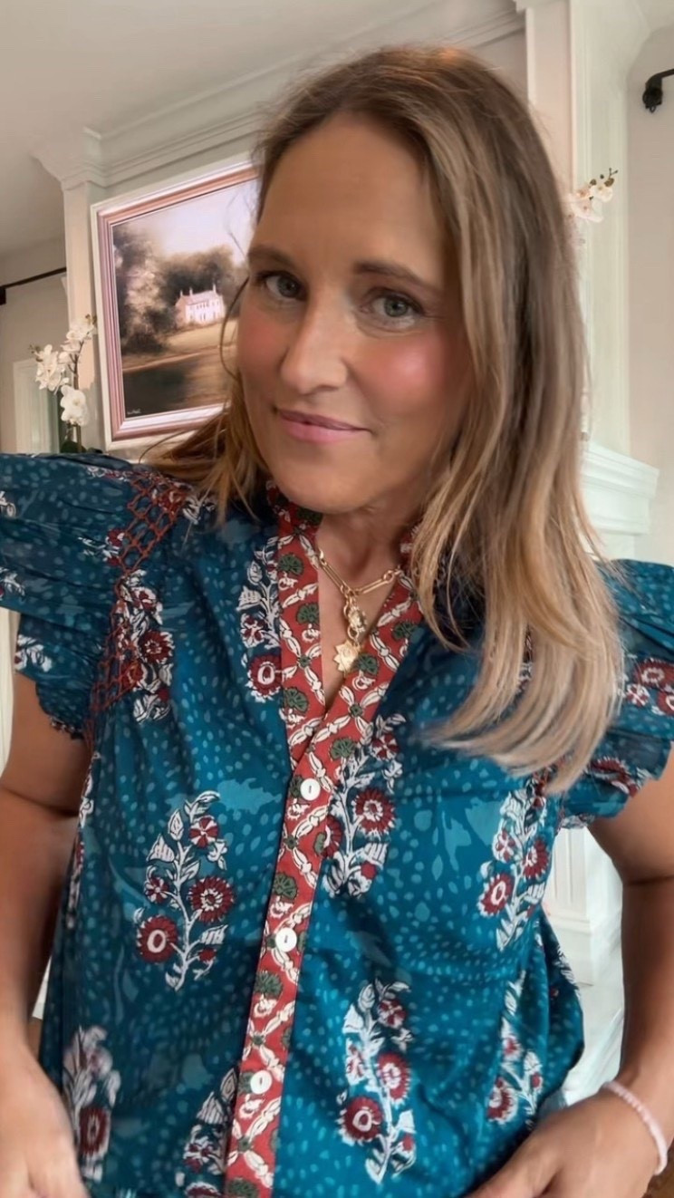 Love this new top from Social Threads! The ruffle on the sleeves is so cute! Plus, we love the pattern of this top and think it’s perfect for fall. 

#LTKMidsize #LTKOver40 #LTKSeasonal