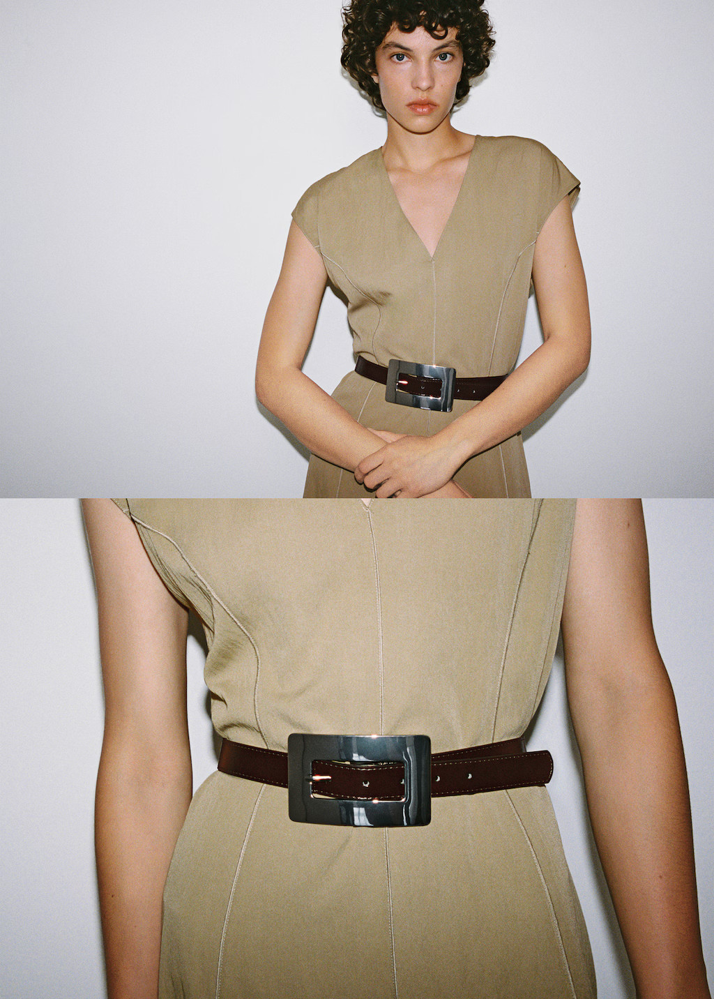 New NowThin belt with maxi-buckleCurrent price [US$ 35.99]US$ 35.99 | Mango (US/MX/AU)