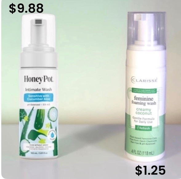 gentle cleanse / fresh + balanced / pH-friendly feel / sensitive care / soft foam / clean routine / everyday freshness / soothing wash / simple ingredients / no-fuss hygiene / light + airy / budget beauty win / self-care staple / feel-good clean / fresh all day

Caption:
A gentle foaming wash that keeps you feeling fresh and clean—similar to HoneyPot’s sensitive formula, but at a budget-friendly price for everyday care.

Hashtags:
#femininecare #selfcare #gentlecleanse #phbalance #beautydupe #dollartreefinds #affordablebeauty #wellnessroutine #cleanroutine #everydayessentials