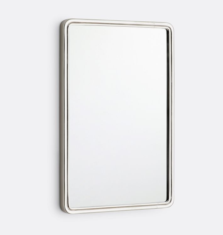 Stepped Metal Frame Mirror | Rejuvenation