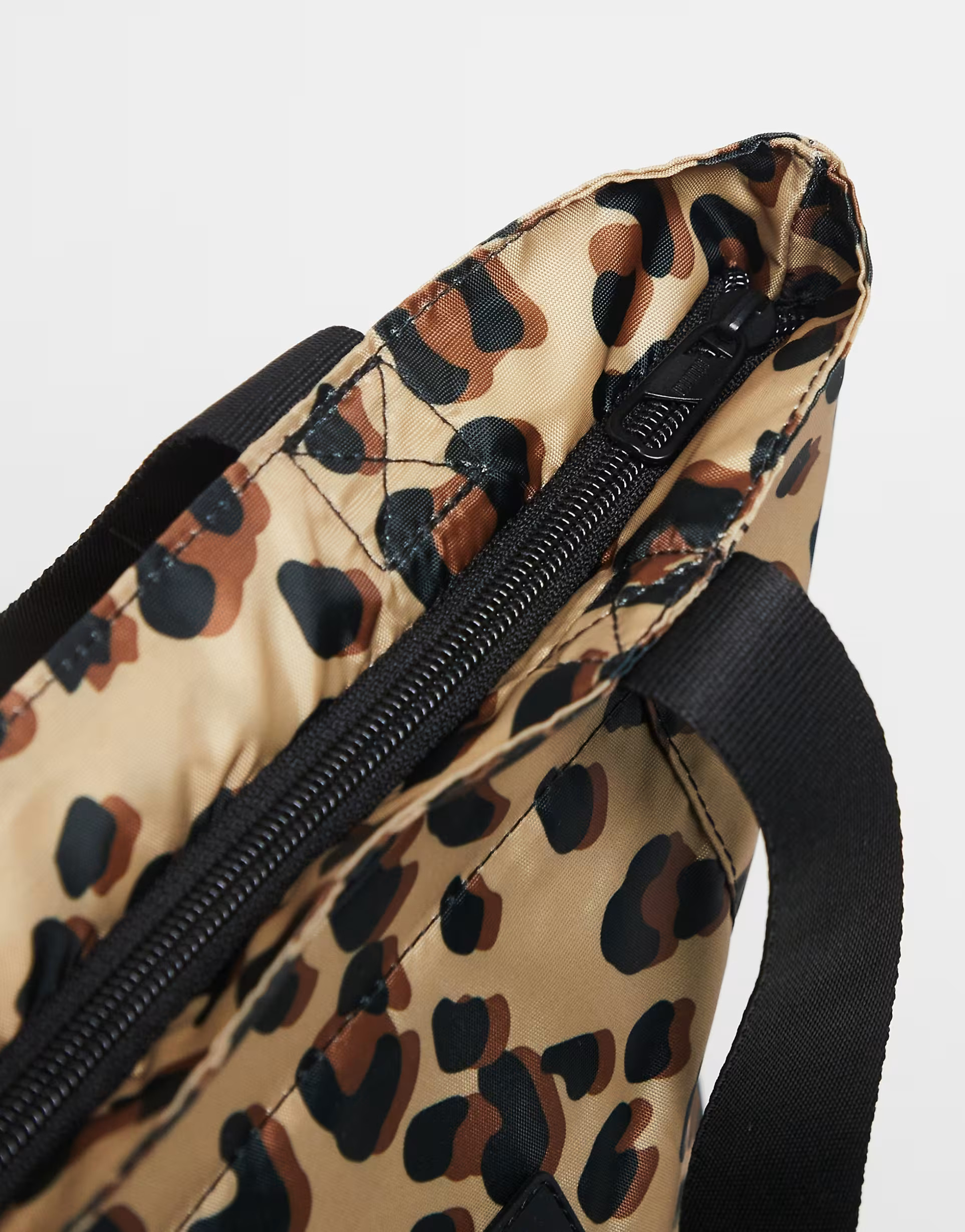 Puma leopard print tote bag in tan and black | ASOS (Global)