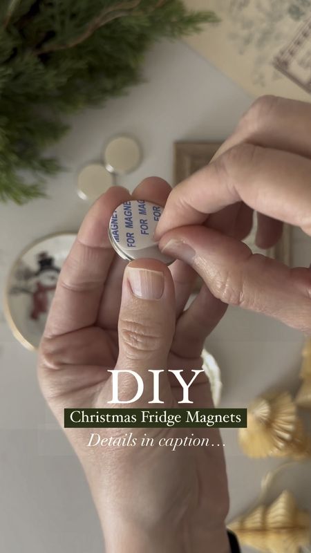 Christmas edition of DIY fridge magnets! #christmasdecor #holidaydecor #kitchendecor

#LTKSeasonal #LTKHoliday #LTKhome