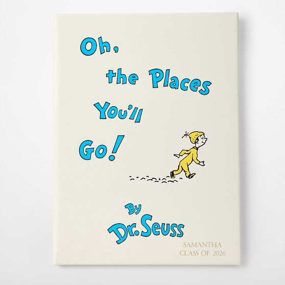 "Oh The Places You'll Go!​" Leather Book | Mark and Graham