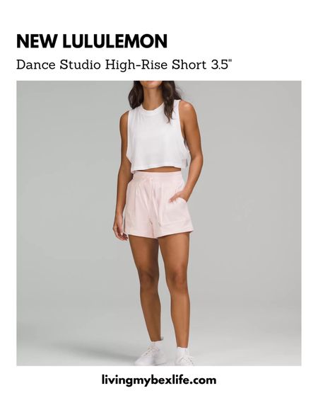 New lululemon ‼️ Dance Studio High-Rise Short 3.5” in a soft pretty light pink called Strawberry Milkshake

Summer outfit, shorts, travel, warm weather, resort wear, spring short, lululemon pink

#LTKtravel #LTKfitness #LTKU