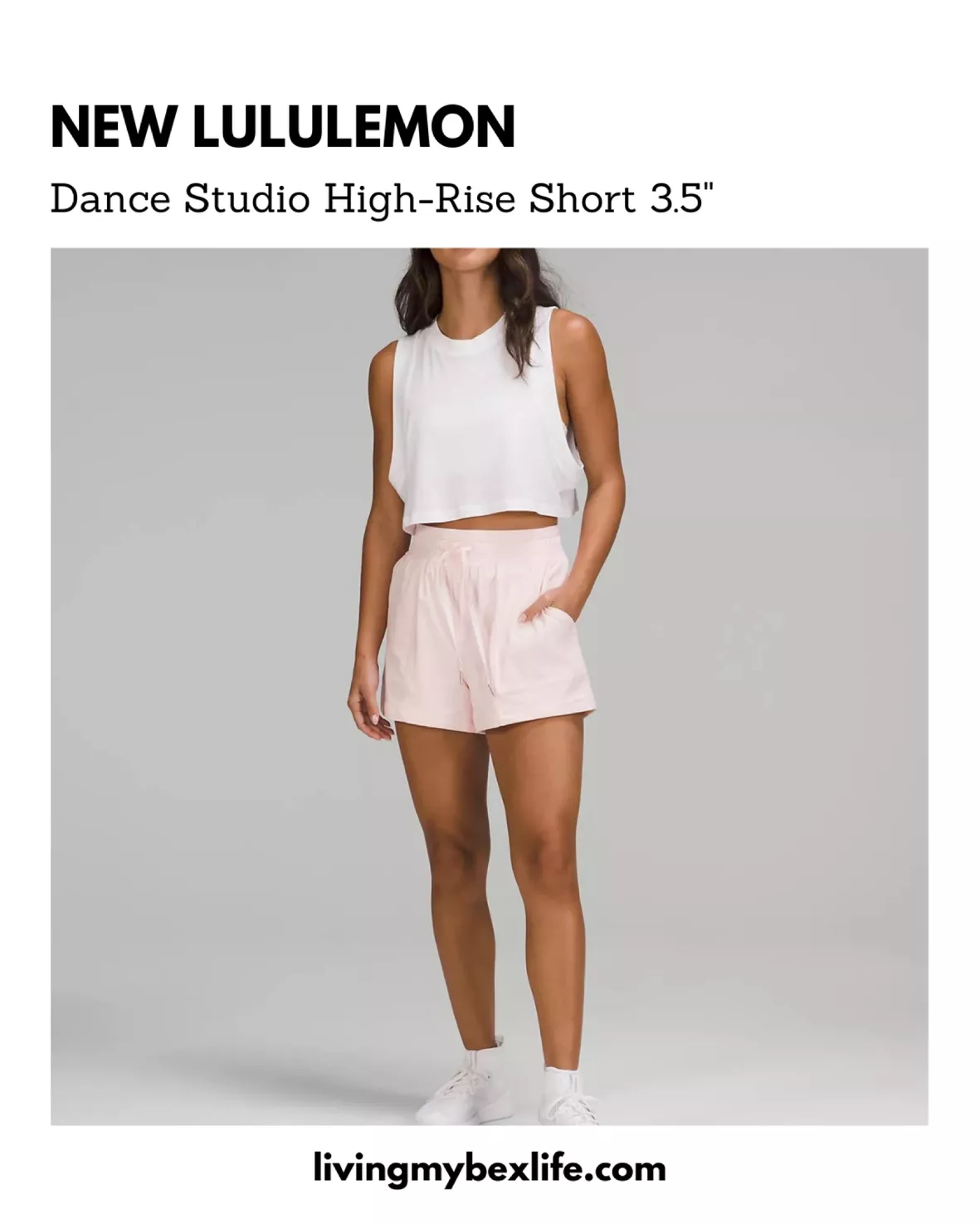 Lululemon athletica Dance Studio High-Rise Short 3.5, Women's Shorts