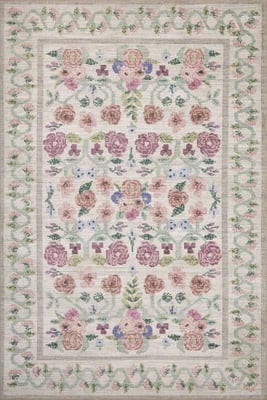 Rosa (RSA-01) Ivory Area Rug | Rugs Direct