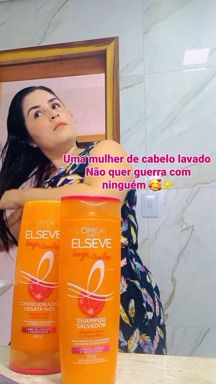 Cabelos macios e hidratadosCom Shampoo e Condicionador Elseve LOréal. Longo dos Sonhos, desembaraça e protege da quebra preservando o comprimento do cabelo.Com Queratina Vegetal e Óleo de rícino, nutre,da brilho e ajuda a recuperar o cabelo da raiz até as pontas.#ltkbrasil

#LTKbrasil #LTKsalealert #LTKbeauty