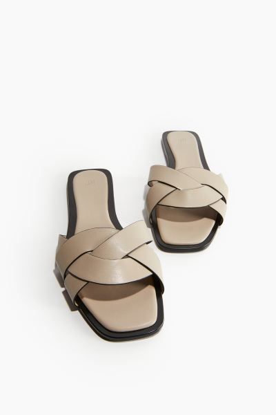 Sandaletten mit Flechtriemen | H&M (DE, AT, CH, NL, FI)