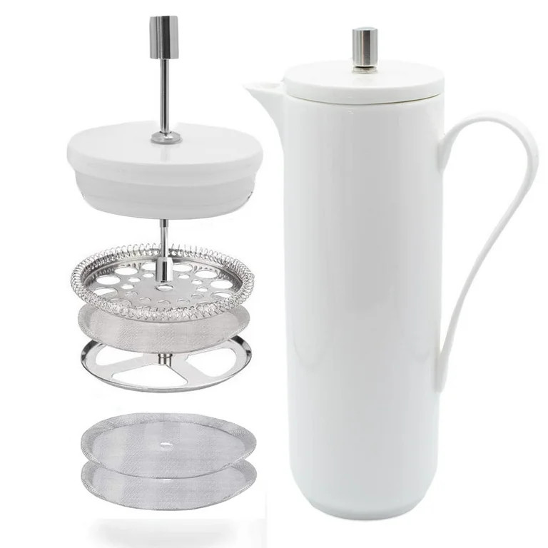 La Cafetiere Bone China Lexi French Press For Brewing Coffee & Tea | Walmart (US)