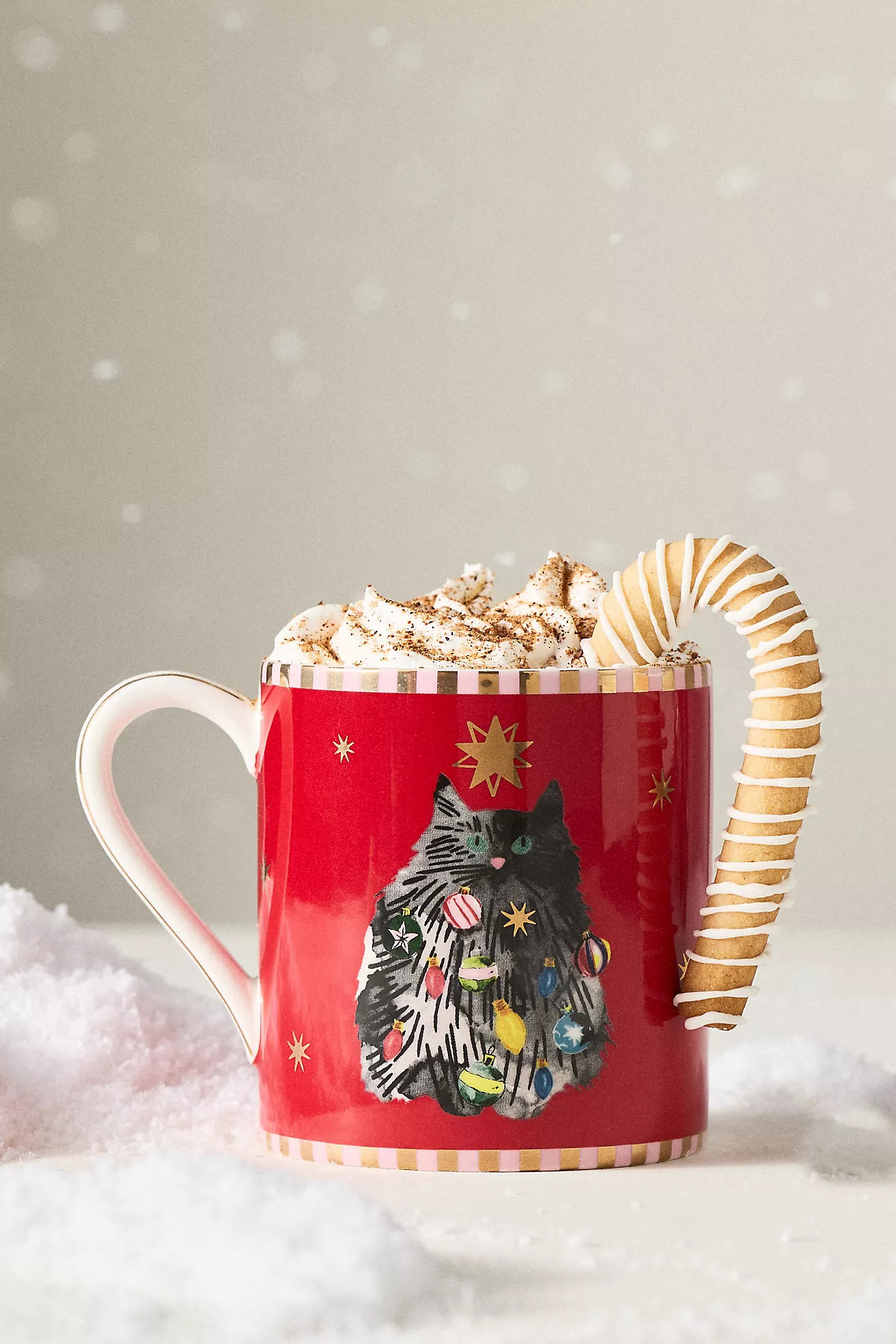 Caroline Holiday Creature Comforts Mug | Anthropologie (US)