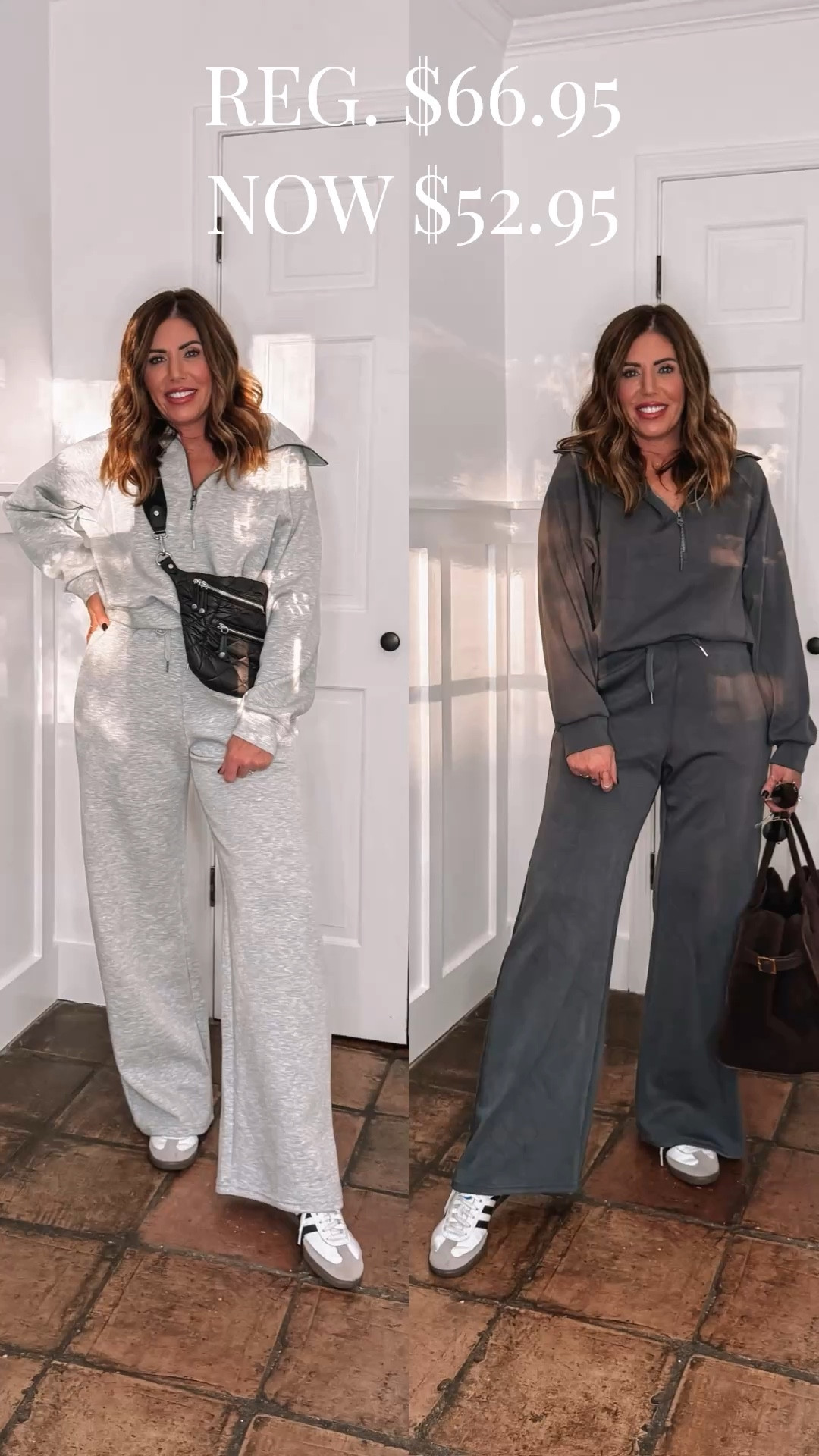 One of my favorite Amazon lounge sets is on sale 21% off. Reg. $66.95 / now 52.95. The quality is so good. I'm wearing a medium.

#LTKMidsize #LTKOver40 #LTKSaleAlert