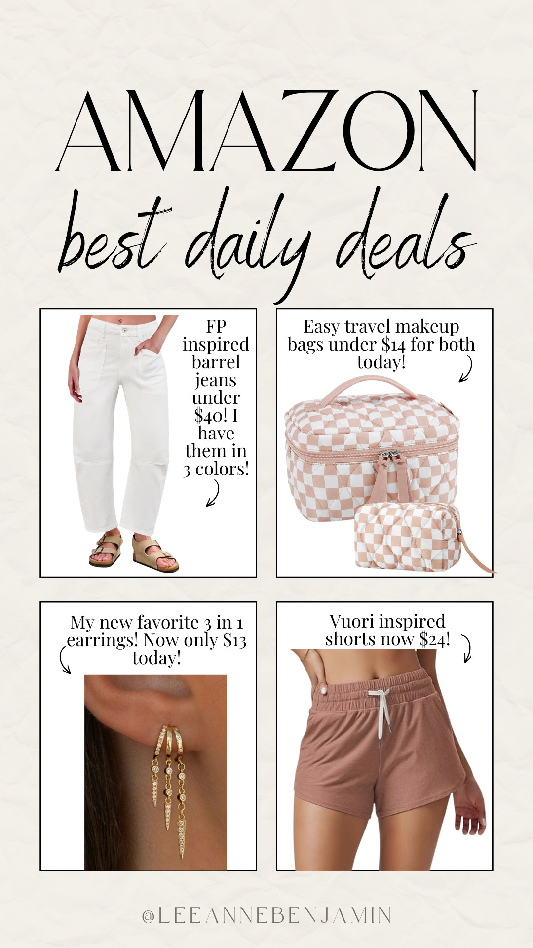 best daily deals on Amazon today! 

 #LTKgrwm #LTKOver40 #LTKSaleAlert