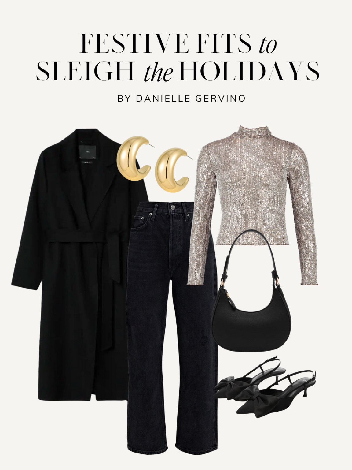 Holiday outfit idea // FESTIVE CHIC 

Holiday outfits, holiday party outfit, festive outfit, winter outfit, winter outfit idea, date night outfit, elevated casual, bow heels, holiday heels, holiday top, wrap coat

#LTKSeasonal #LTKHoliday #LTKstyletip