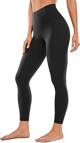 CRZ YOGA Womens Butterluxe High Waisted Yoga Leggings 25" / 28" - Double Seamed Buttery Soft Comf... | Amazon (US)