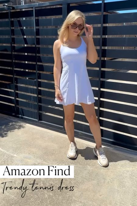 Tennis dress
Dress

Summer outfit 
Summer dress 
Vacation outfit
Vacation dress
Date night outfit
#Itkseasonal
#Itkover40
#Itku
#ltkvideo
Amazon Fashion 
Amazon finds
#LTKFitness #LTKFindsUnder50 #LTKShoeCrush