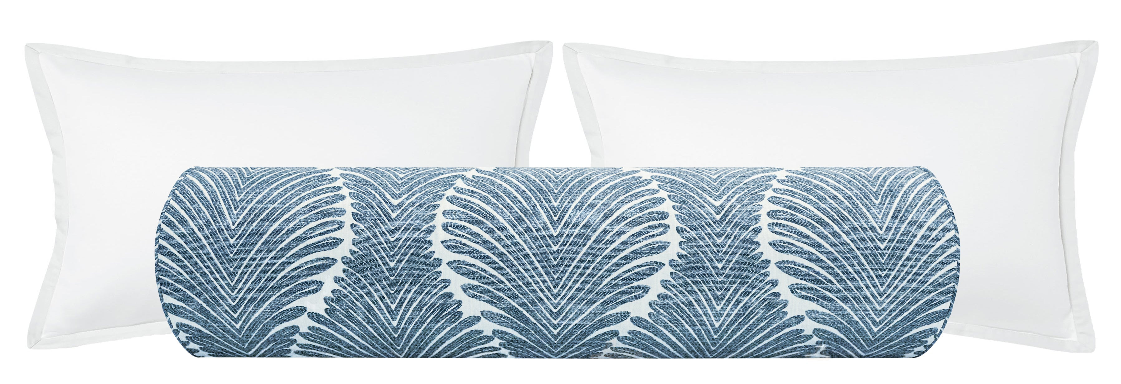 The Bolster :: Musgrove Chenille // Sapphire | LITTLE DESIGN COMPANY
